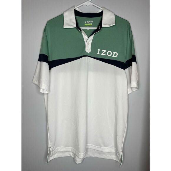 IZOD COol FX Men’s Golf Shirt Lg - Picture 1 of 4